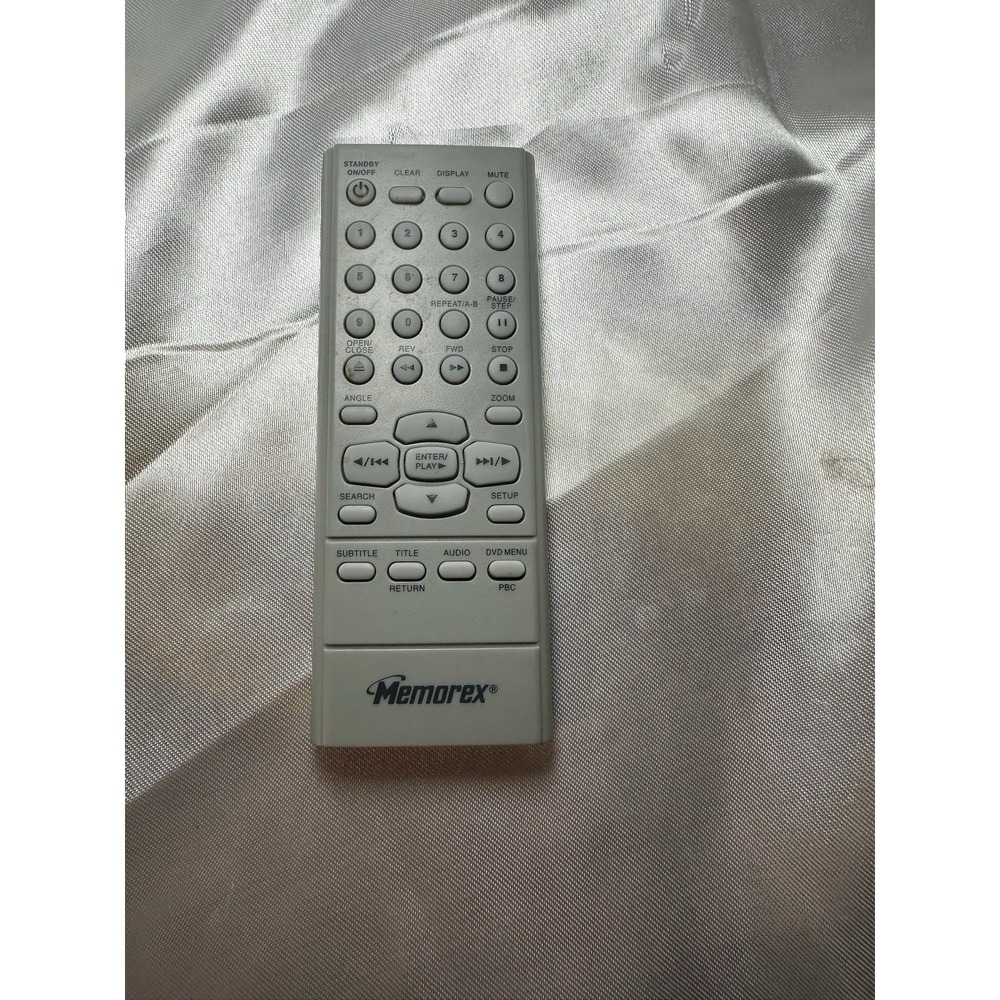 Memorex DVD Player Remote Control MVD 2023, 2040, 2042 OEM Parts Only